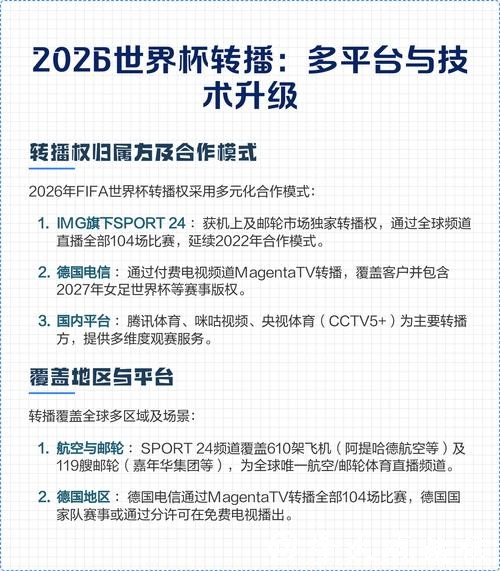 2026世界杯直播的受欢迎网络平台 2026世界杯直播的受欢迎网络平台